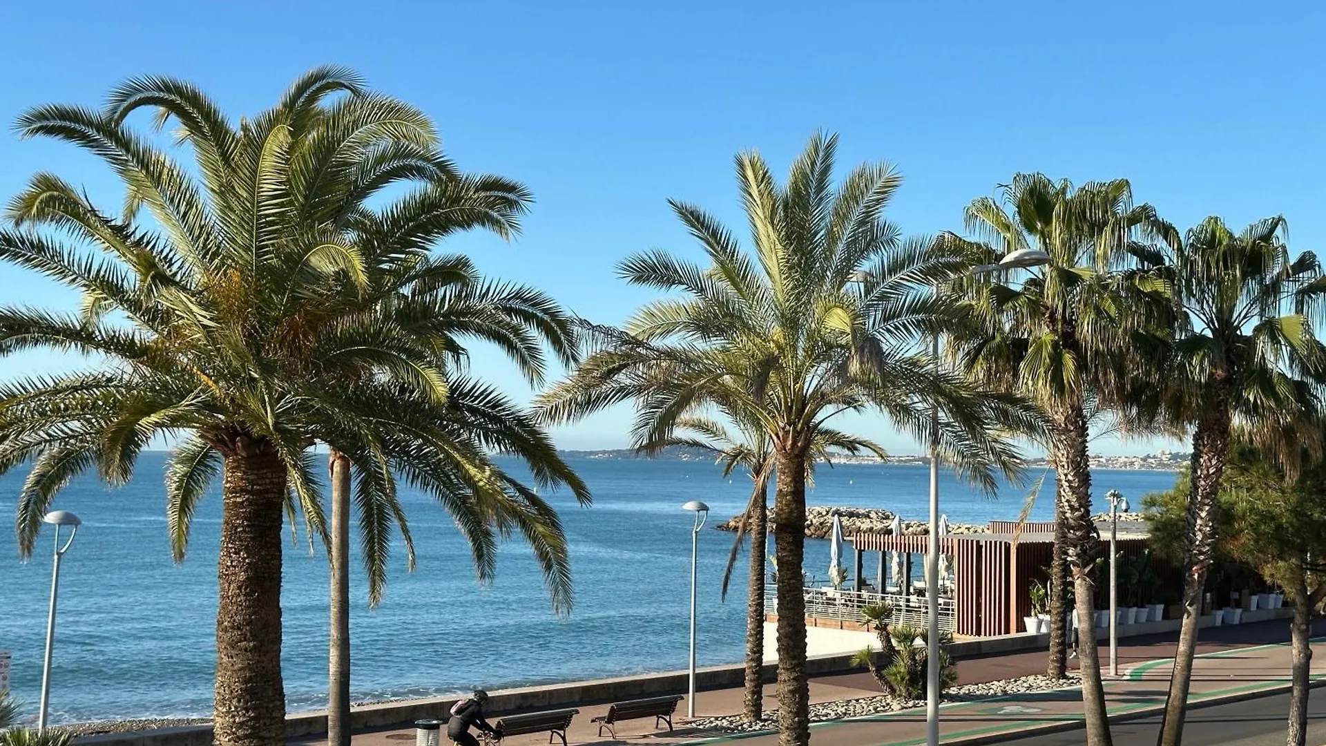 Panoramic Sea View Studio Cagnes-sur-Mer Apartamento